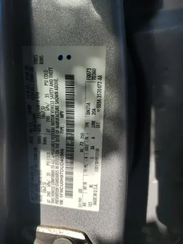 2013 FORD ESCAPE SEL  