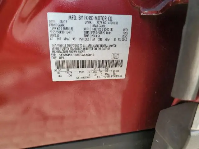 2014 FORD EXPLORER LIMITED  