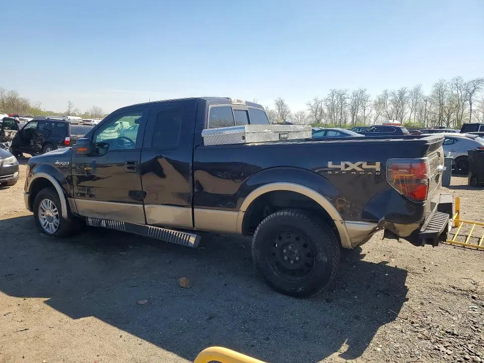 2014 FORD F150 LARIAT 4WD 5.0L V8 FFV EXT CAB