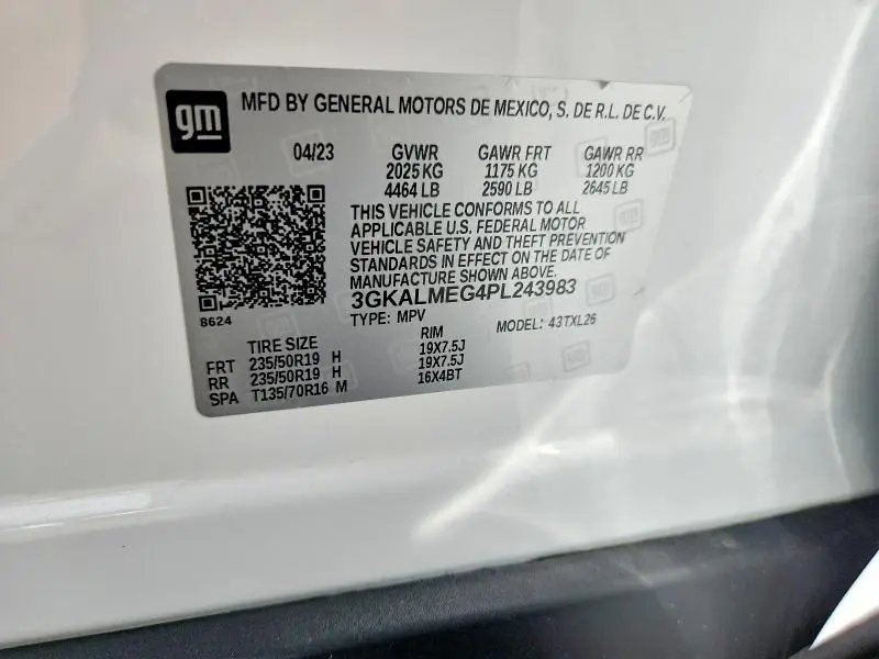 2023 GMC TERRAIN SLE  