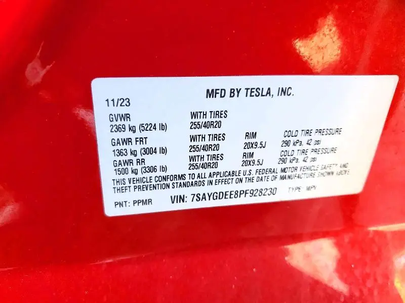 2023 TESLA MODEL Y   