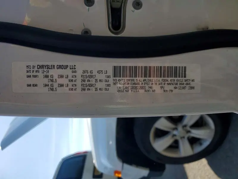 2011 JEEP PATRIOT SPORT  