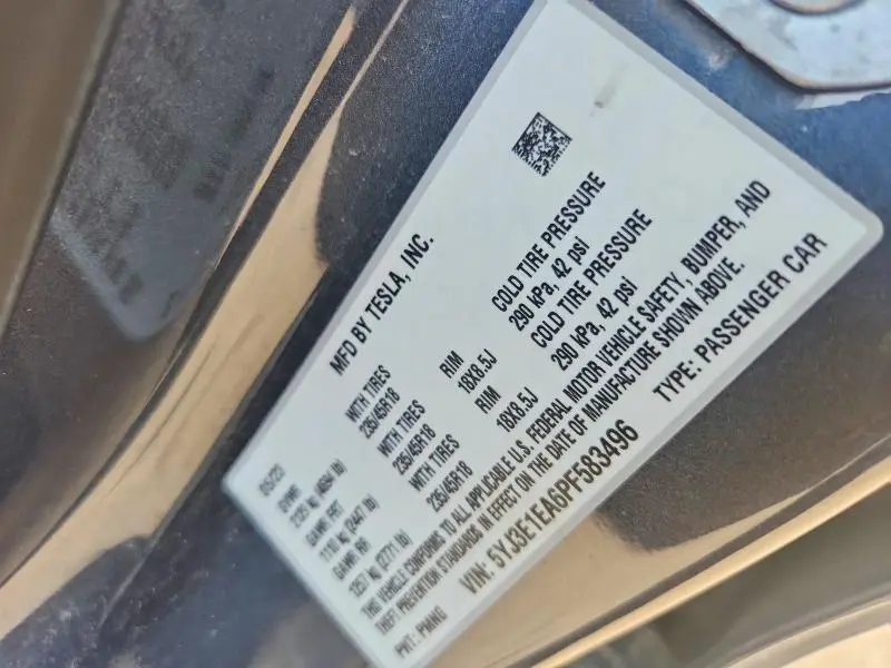 2023 TESLA MODEL 3   