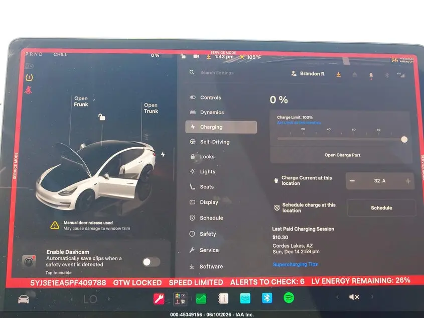 2023 TESLA MODEL 3 REAR-WHEEL DRIVE