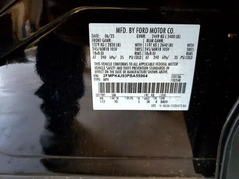 2023 FORD EDGE SEL  