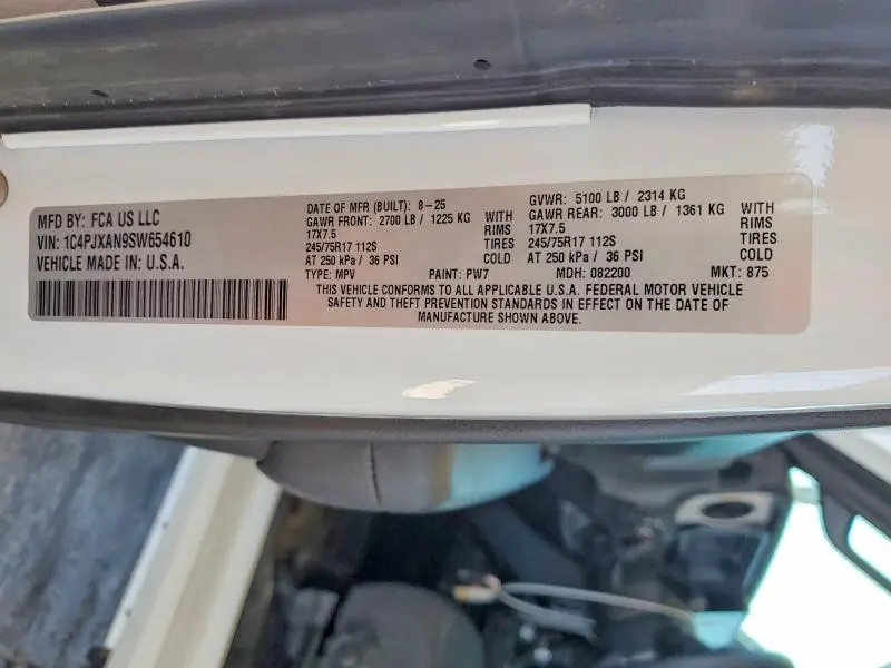 2025 JEEP WRANGLER SPORT  