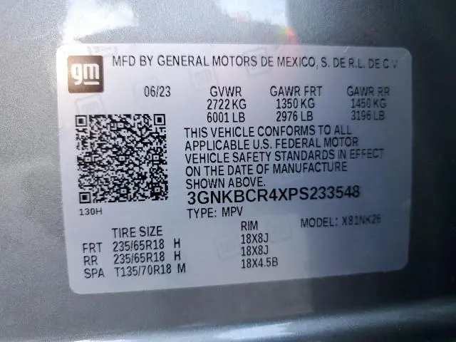 2023 CHEVROLET BLAZER 2LT