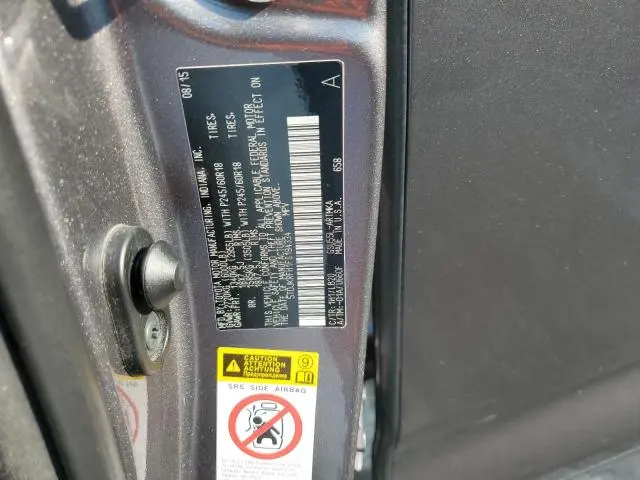 2015 TOYOTA HIGHLANDER XLE  