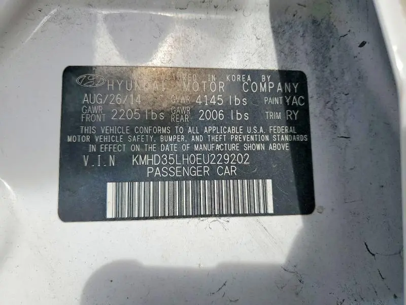 2014 HYUNDAI ELANTRA GT BASE  