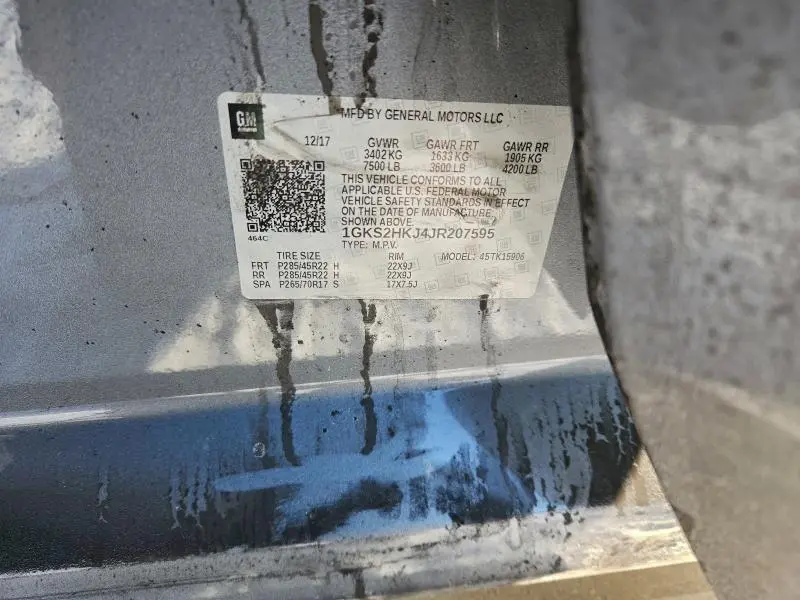 2018 GMC YUKON XL DENALI  