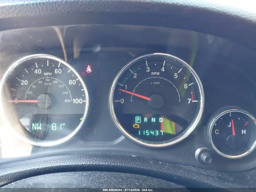 2012 JEEP WRANGLER SPORT