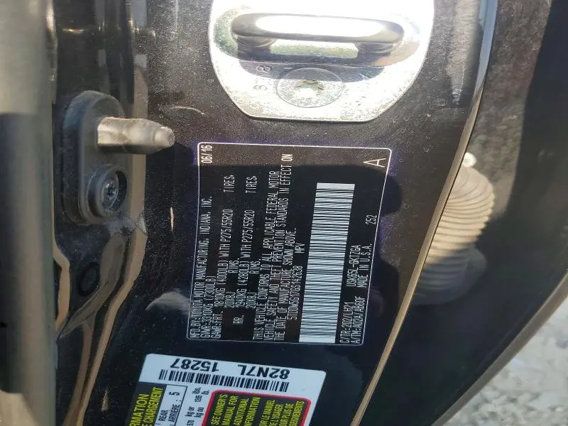 2016 TOYOTA SEQUOIA PLATINUM  