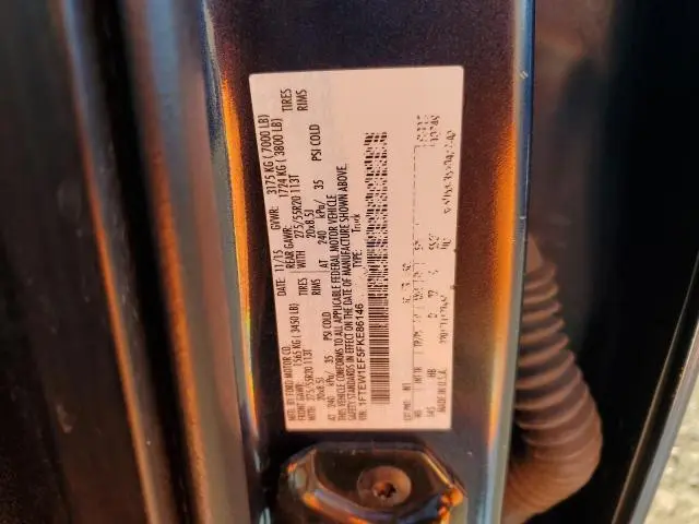 2015 FORD F150 SUPERCREW  