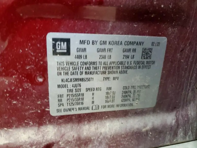 2022 BUICK ENCORE PREFERRED  