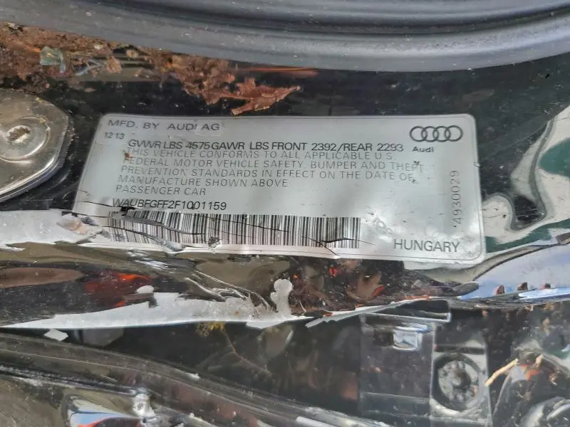 2015 AUDI A3 PREMIUM  