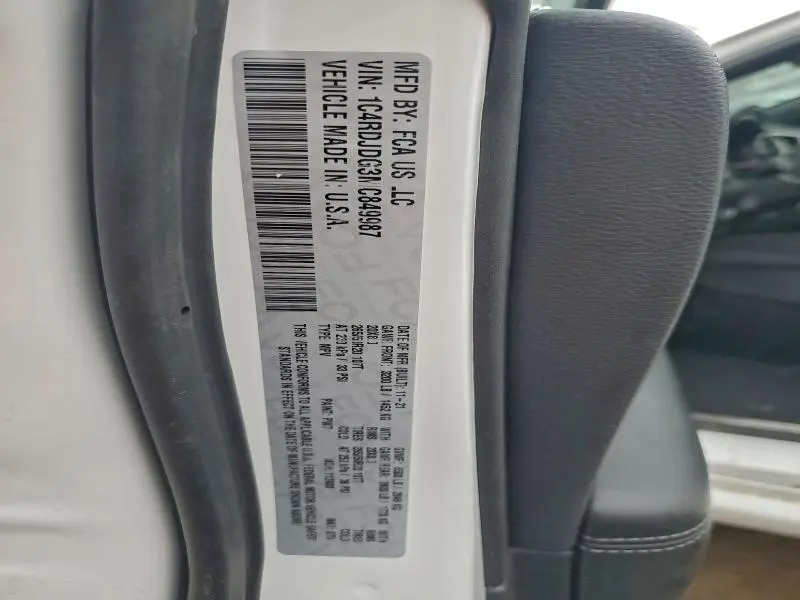 2021 DODGE DURANGO GT  