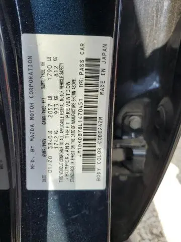 2020 MAZDA CX-3 SPORT  