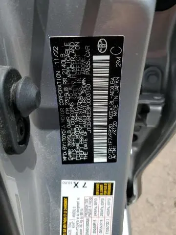 2023 TOYOTA COROLLA LE  