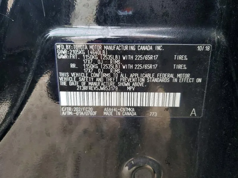 2018 TOYOTA RAV4 ADVENTURE  