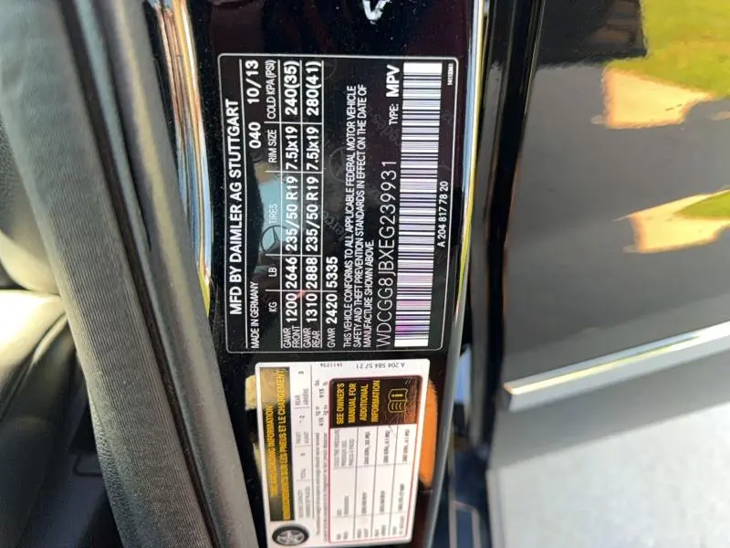 2014 MERCEDES-BENZ GLK 350 4MATIC  