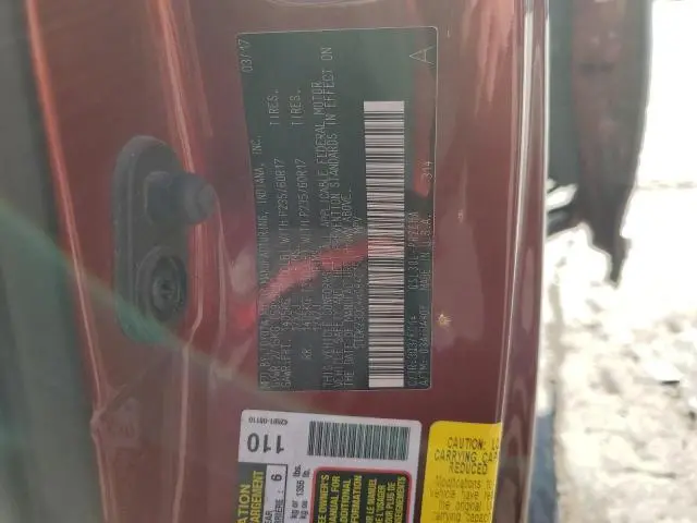 2017 TOYOTA SIENNA LE  