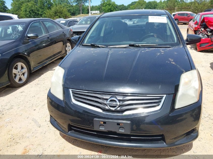 2010 NISSAN SENTRA 2.0S