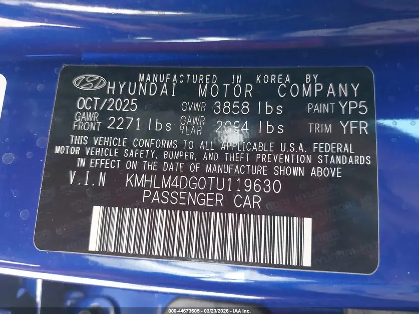 2026 HYUNDAI ELANTRA SEL SPORT