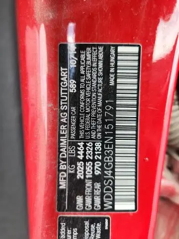 2014 MERCEDES-BENZ CLA 250 4MATIC  