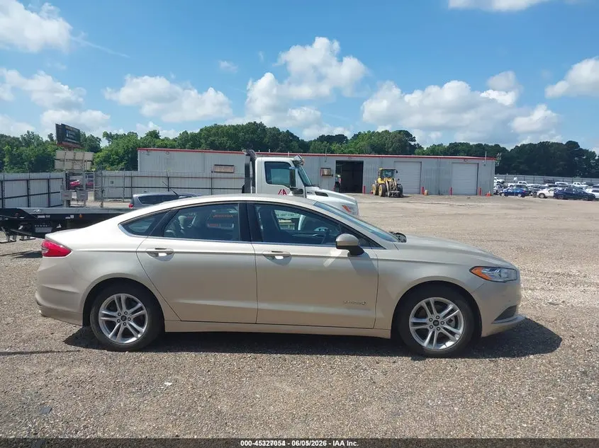 2018 FORD FUSION HYBRID S