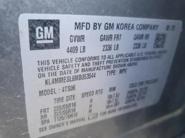 2021 BUICK ENCORE GX SELECT  