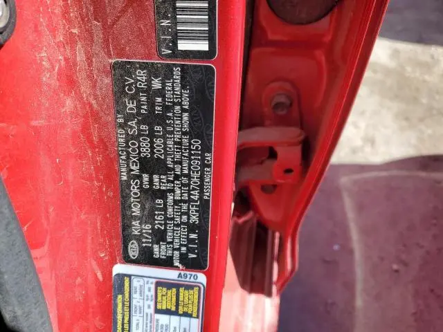 2017 KIA FORTE LX  