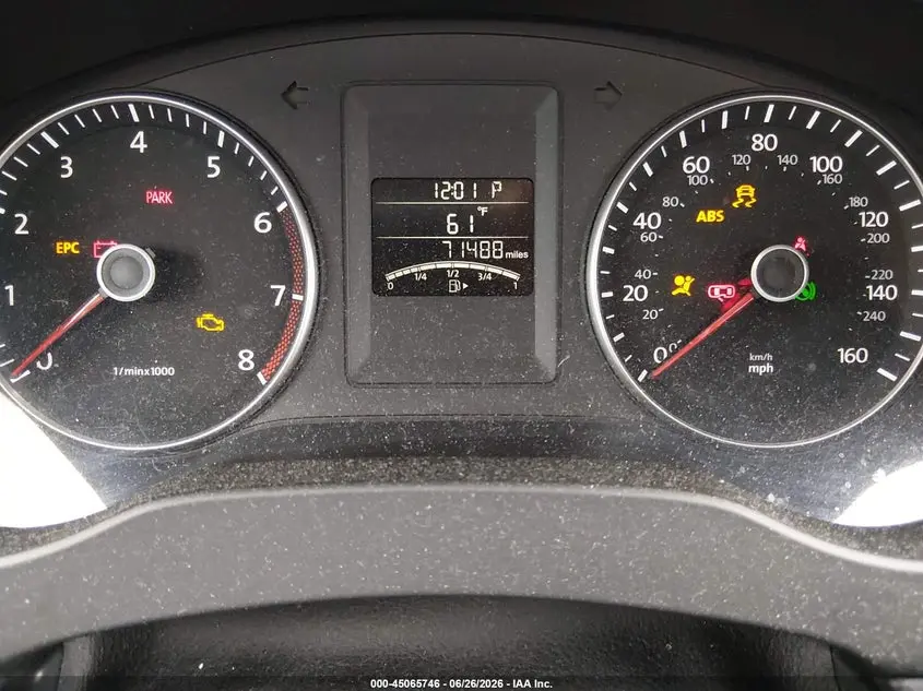 2013 VOLKSWAGEN JETTA 2.5L SE