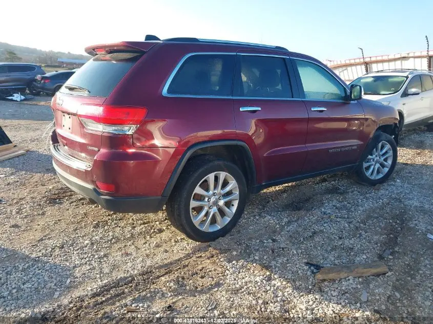 2017 JEEP GRAND CHEROKEE LIMITED 4X4