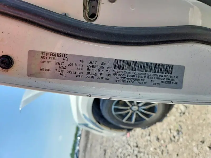 2019 DODGE JOURNEY SE  