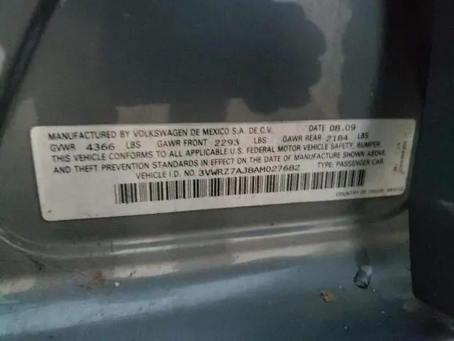 2010 VOLKSWAGEN JETTA SE  