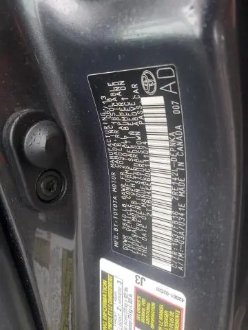 2013 TOYOTA COROLLA BASE  