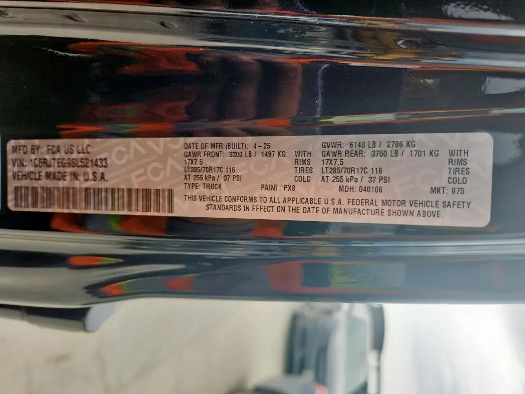 2025 JEEP GLADIATOR MOJAVE  