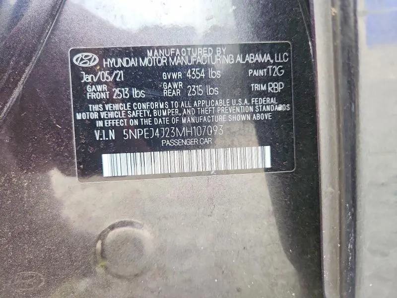 2021 HYUNDAI SONATA SEL PLUS  