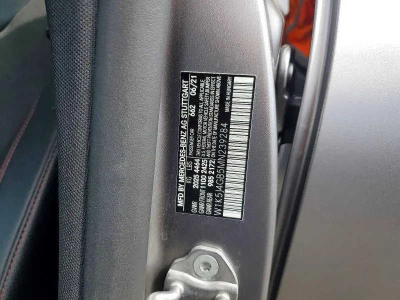 2021 MERCEDES-BENZ CLA 250  