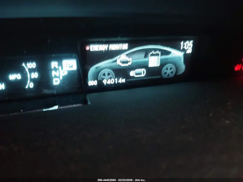 2012 TOYOTA PRIUS THREE