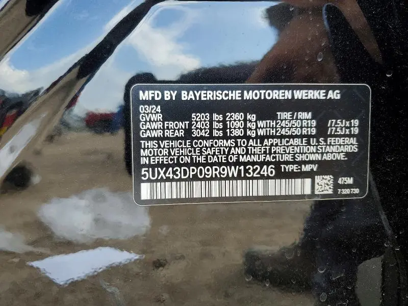 2024 BMW X3 SDRIVE30I  