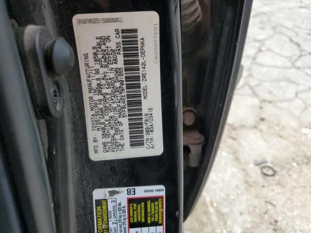 2011 TOYOTA COROLLA BASE  
