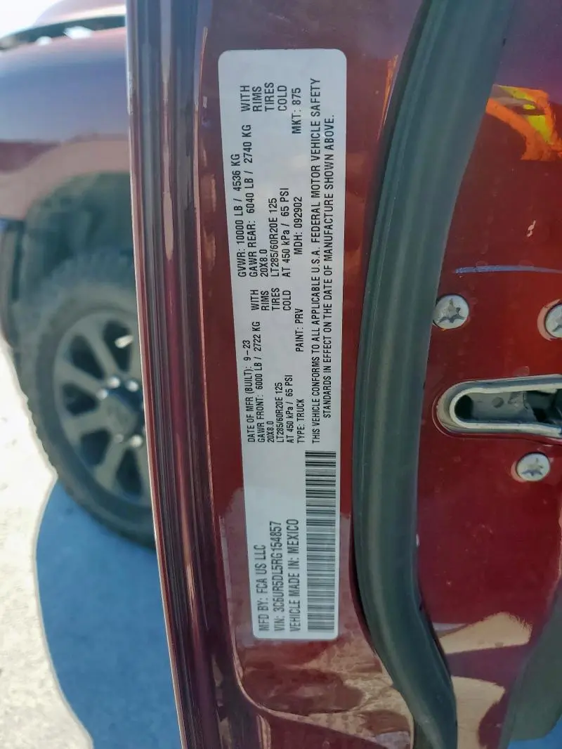 2024 RAM 2500 BIG HORN  