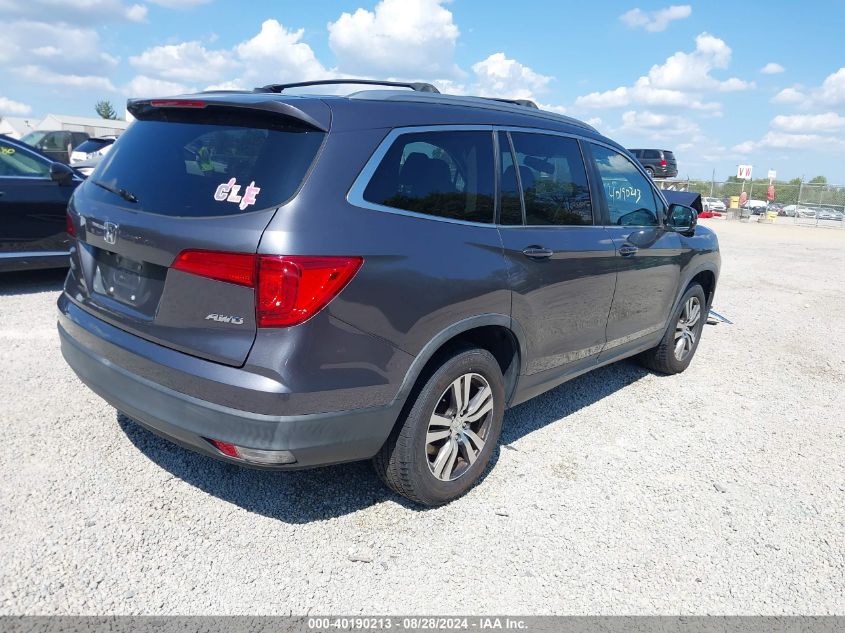 2017 HONDA PILOT EX-L