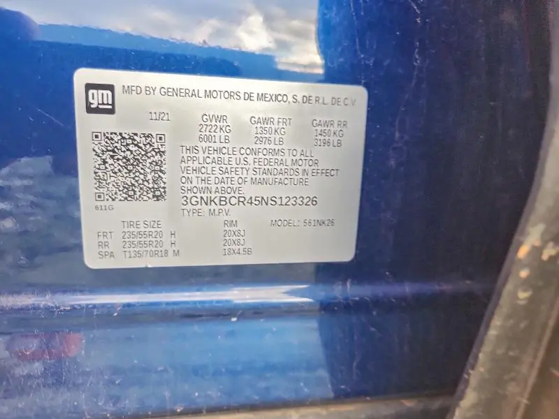 2022 CHEVROLET BLAZER 2LT  