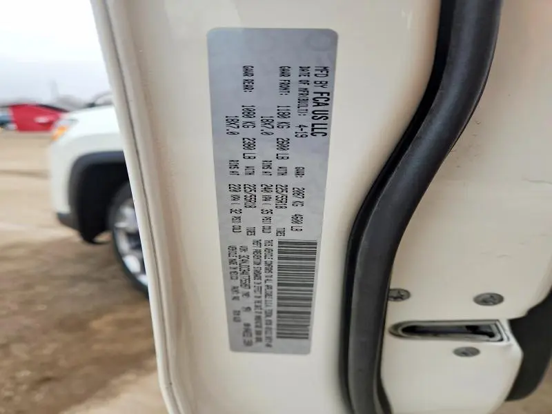 2019 JEEP COMPASS LIMITED  