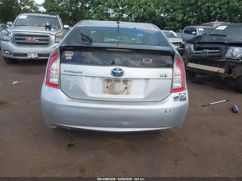 2014 TOYOTA PRIUS TWO