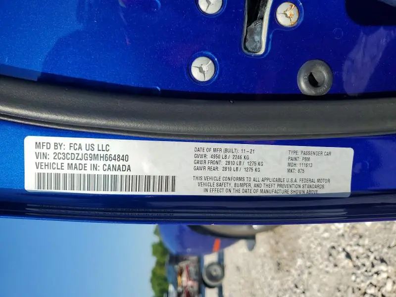 2021 DODGE CHALLENGER GT  