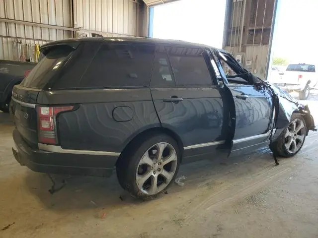 2017 LAND ROVER RANGE ROVER SUPERCHARGED  