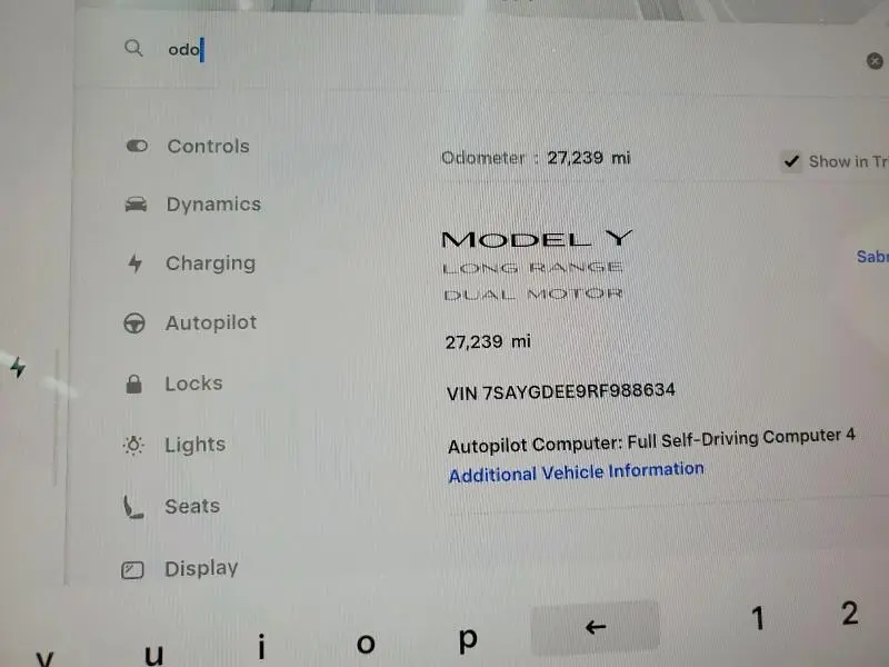 2024 TESLA MODEL Y   